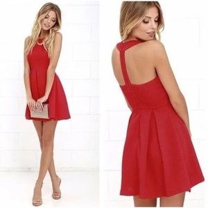 Lulu’s T-back Skater dress